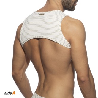 Addicted AD1304 Reversible Regal Harness Ivory