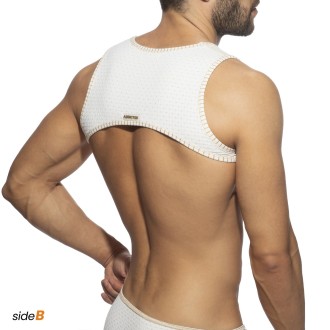 Addicted AD1304 Reversible Regal Harness Ivory