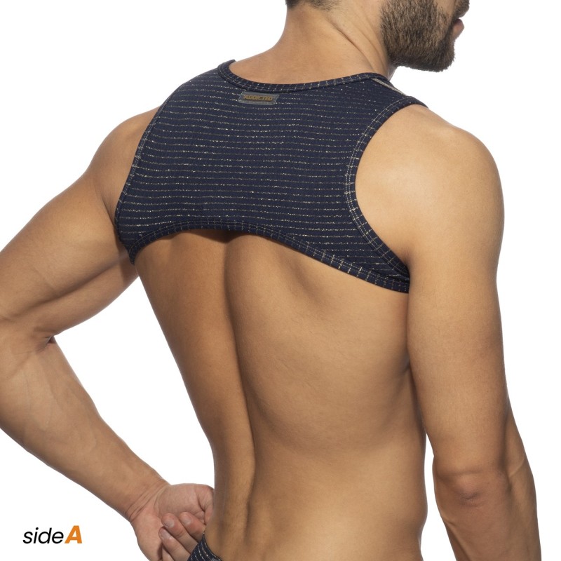 Addicted AD1304 Reversible Regal Harness Navy