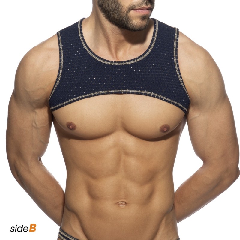 Addicted AD1304 Reversible Regal Harness Navy