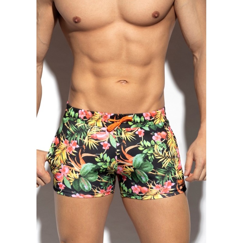 ES Collection SP300 Hawaiian Sport Shorts Black ES Collection SP300 Hawaiian Sport Shorts Black