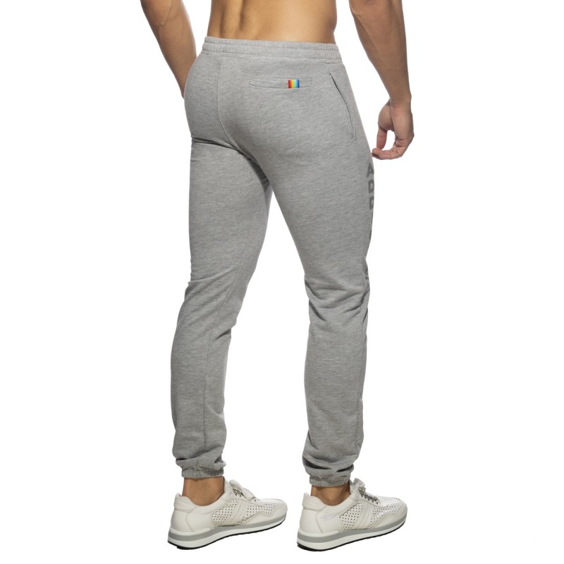 Addicted AD999 Long Jogging Pants Heather Grey