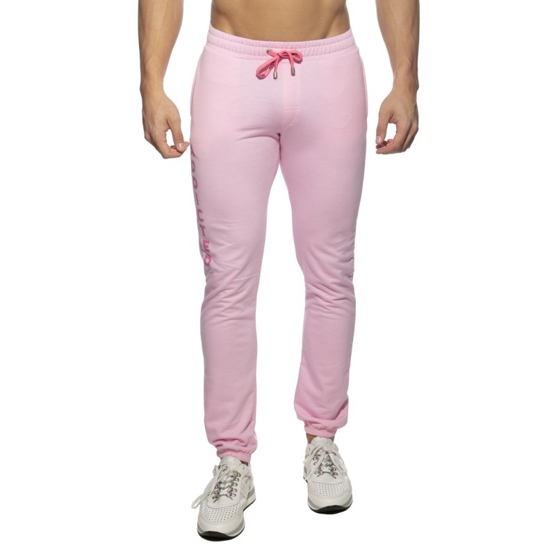 Addicted AD999 Long Jogging Pants Pink