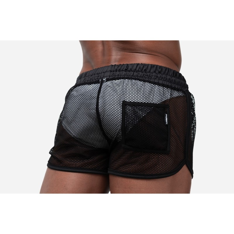 PUMP 13041 Black Mesh Short