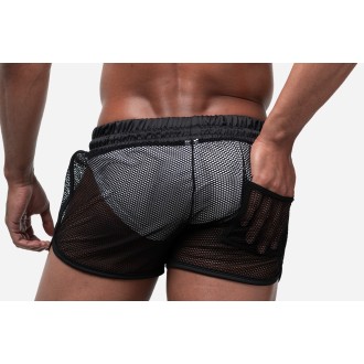 PUMP 13041 Black Mesh Short