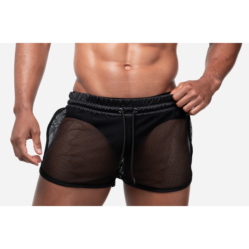 PUMP 13041 Black Mesh Short