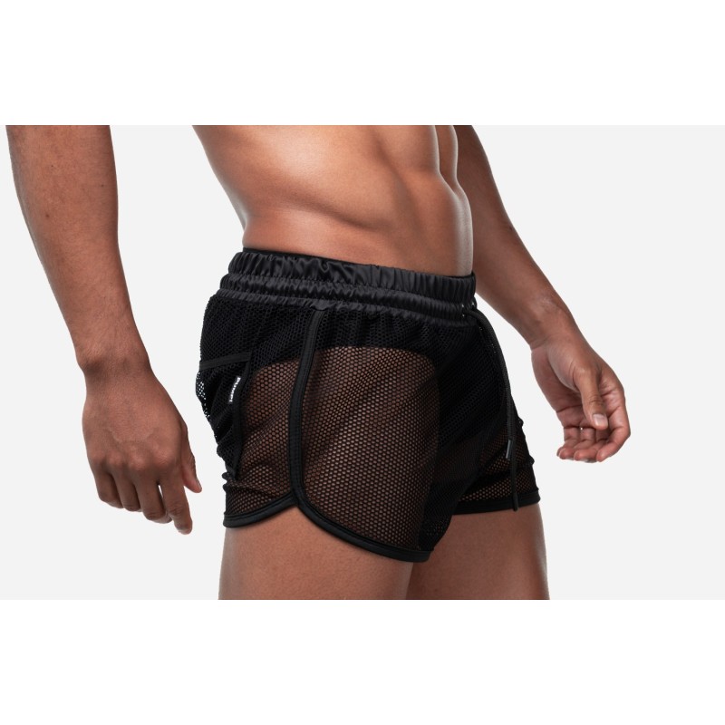 PUMP 13041 Black Mesh Short