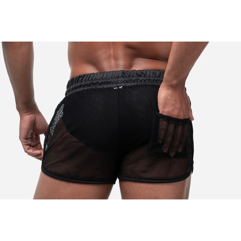 PUMP 13041 Black Mesh Short