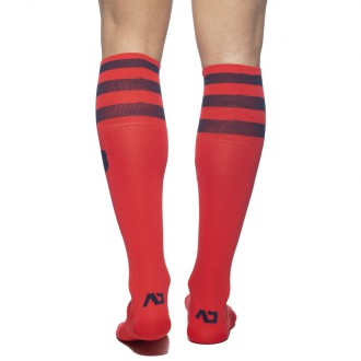 Addicted Basic Socks red