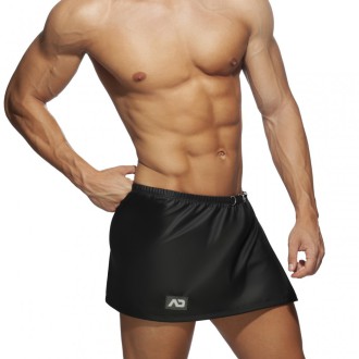 Addicted AD962 Rub Skirt Black
