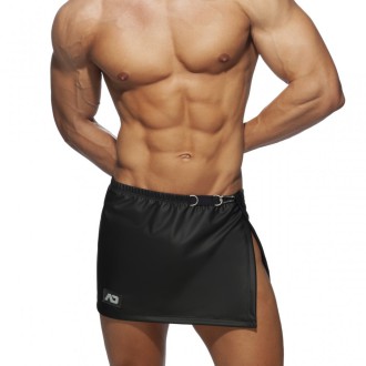 Addicted AD962 Rub Skirt Black