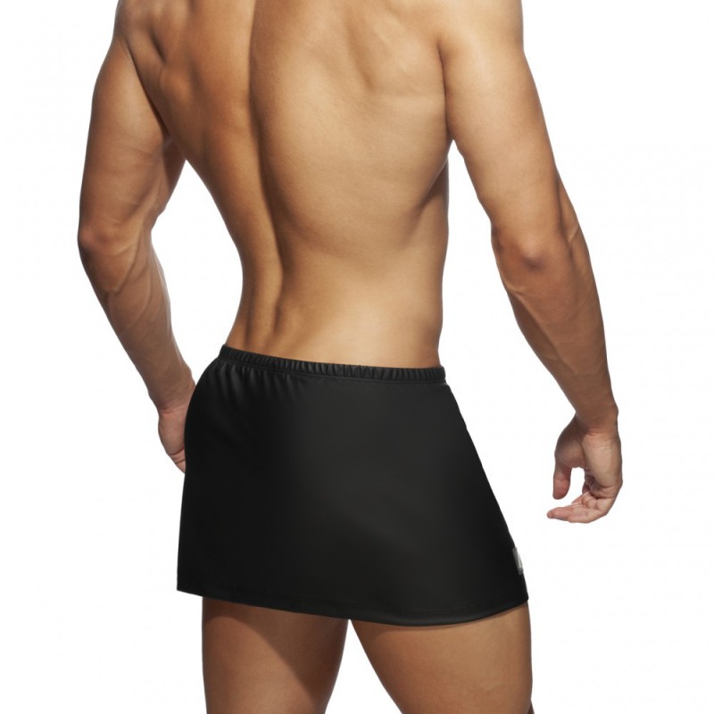 Addicted AD962 Rub Skirt Black