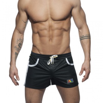 Addicted Mesh Rainbow Short...