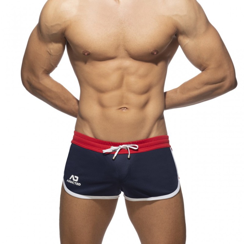 Addicted Mix Short navy | BiBo Fashion