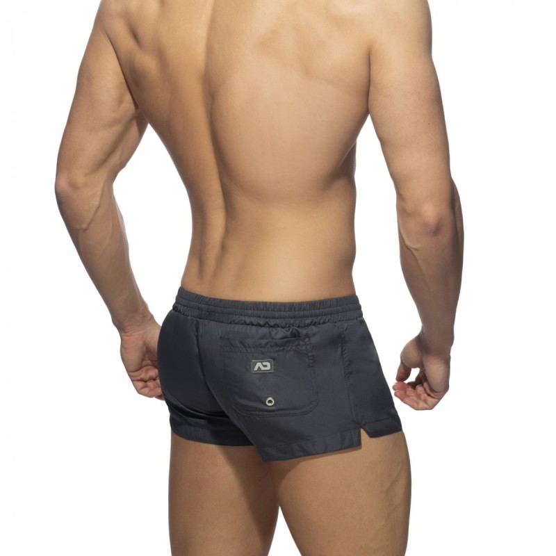 Addicted Basic Mini Short charcoal | BiBo Fashion