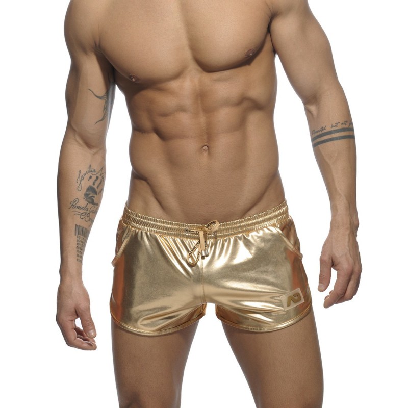 Addicted Metallic Short gold