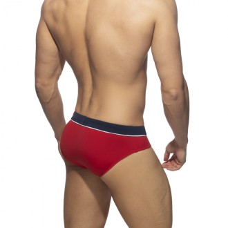 Addicted Sport Detail Binding Brief red | BiBo Fashion